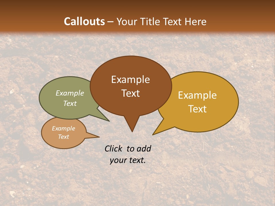Earth Texture Close PowerPoint Template