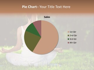 Female Summer Lotus PowerPoint Template