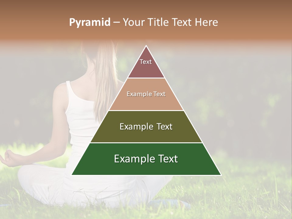 Female Summer Lotus PowerPoint Template