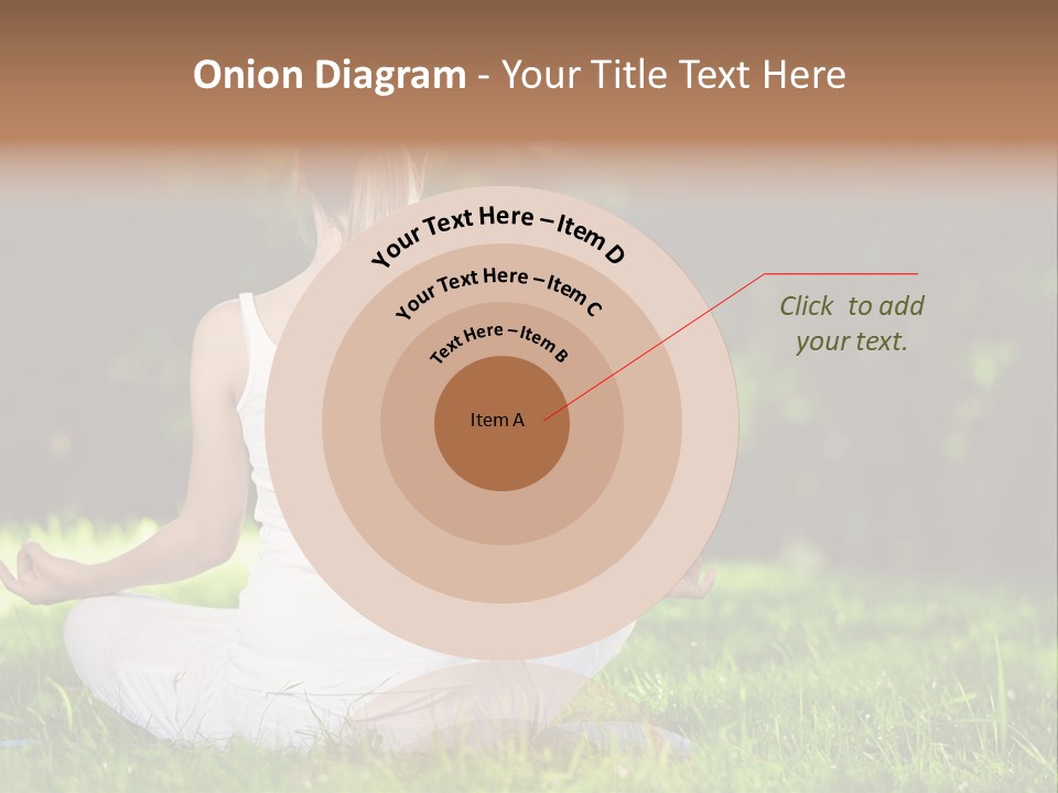 Female Summer Lotus PowerPoint Template