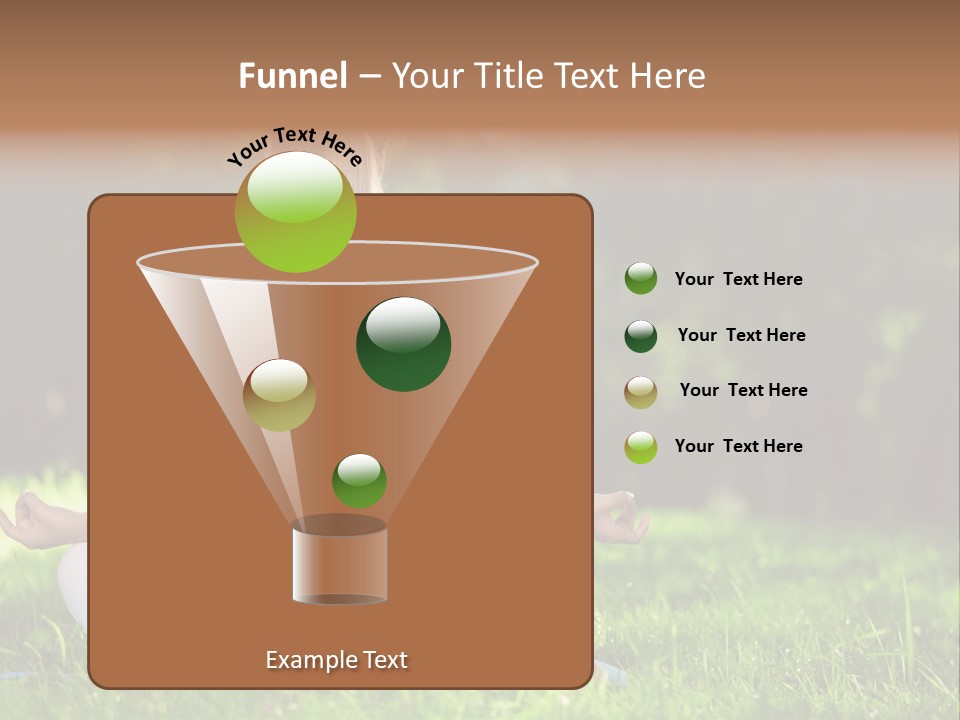Female Summer Lotus PowerPoint Template