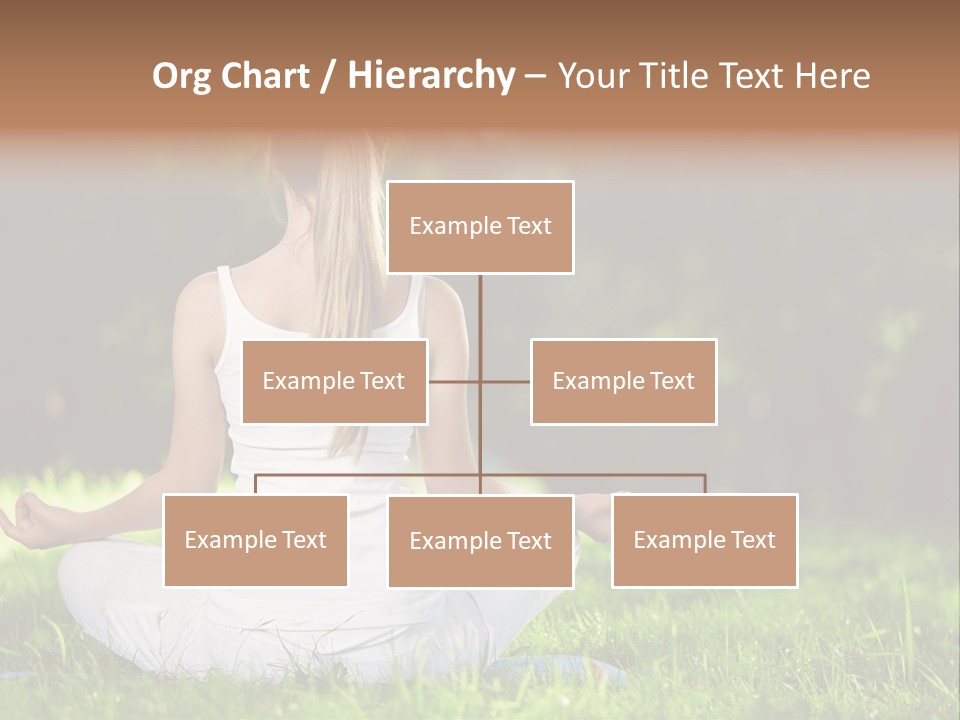 Female Summer Lotus PowerPoint Template