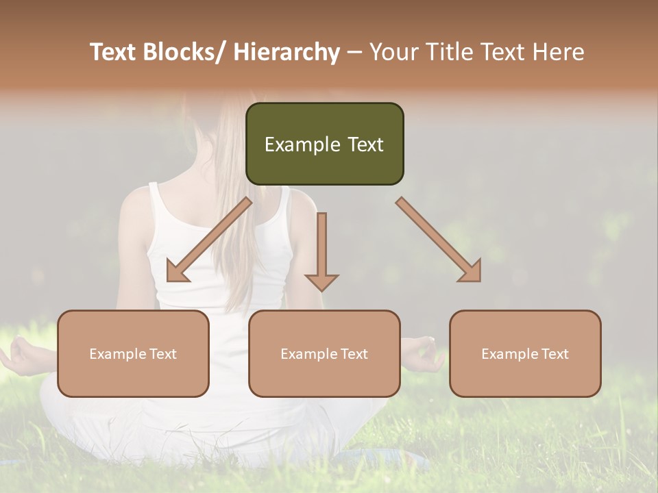 Female Summer Lotus PowerPoint Template