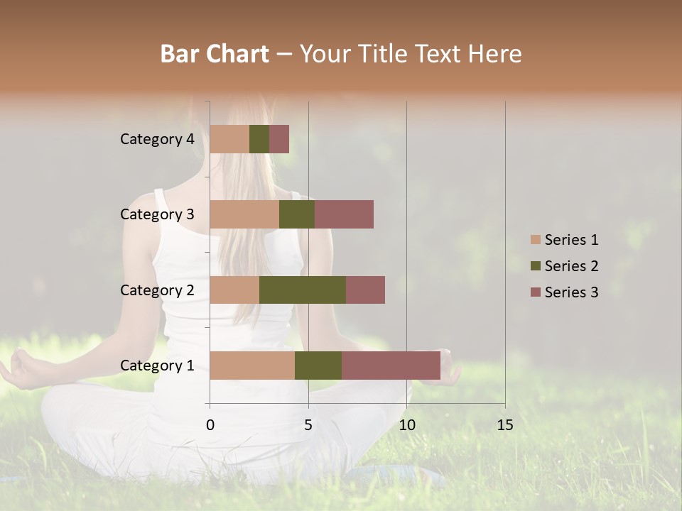 Female Summer Lotus PowerPoint Template