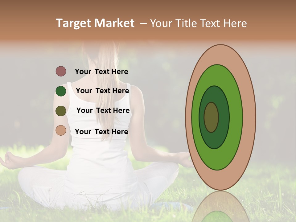 Female Summer Lotus PowerPoint Template