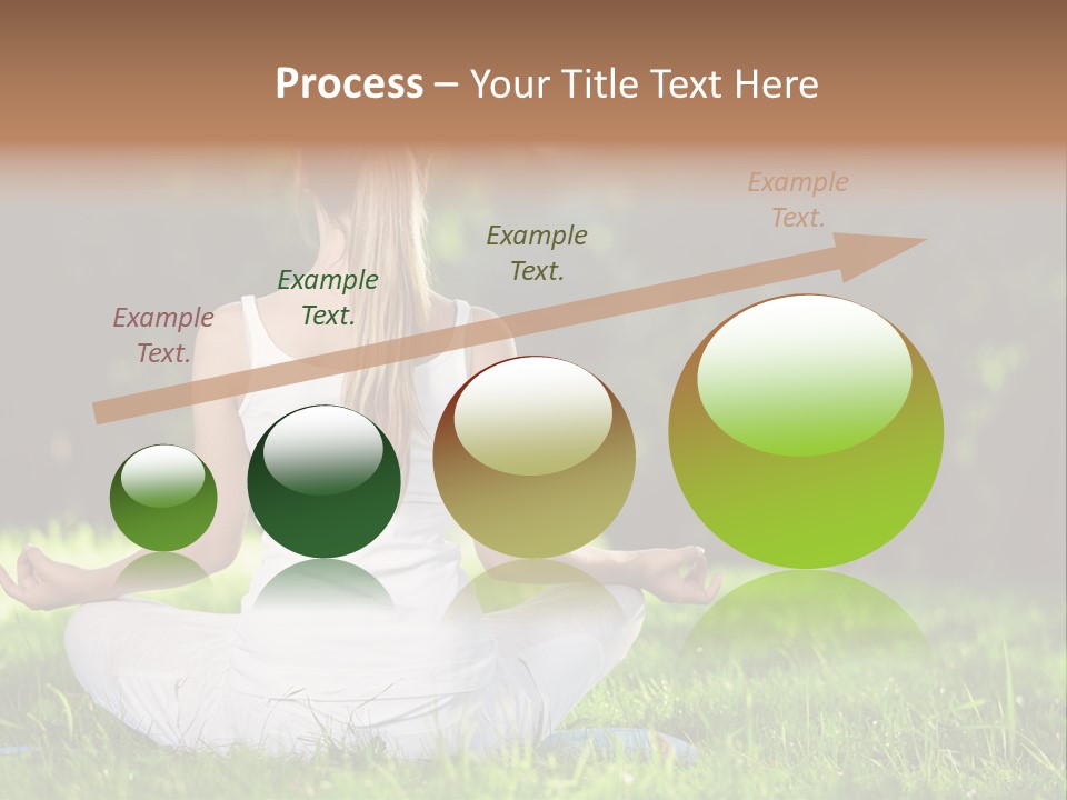 Female Summer Lotus PowerPoint Template