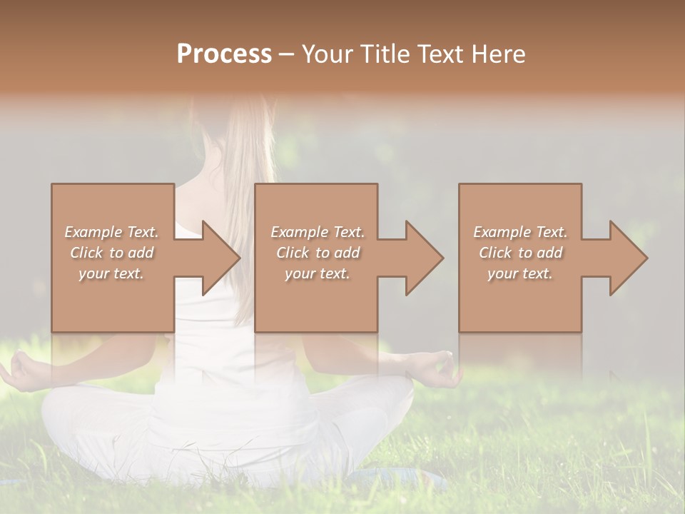 Female Summer Lotus PowerPoint Template