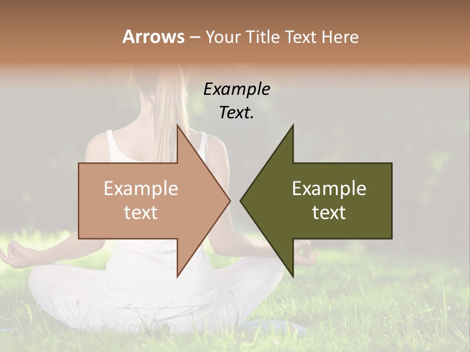 Female Summer Lotus PowerPoint Template