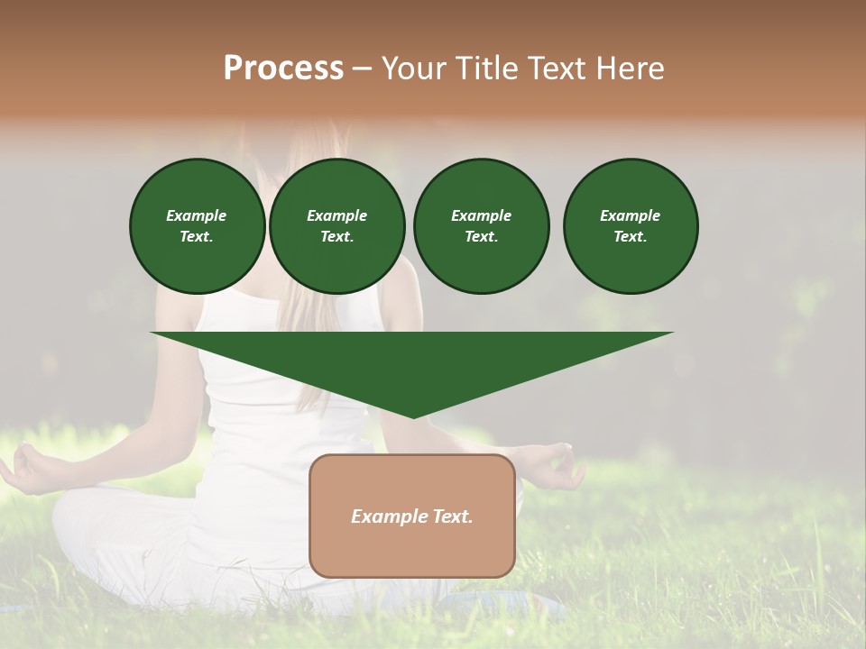 Female Summer Lotus PowerPoint Template