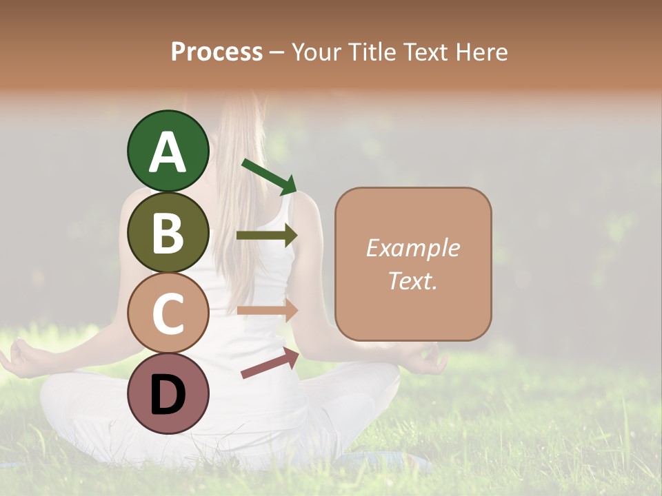 Female Summer Lotus PowerPoint Template