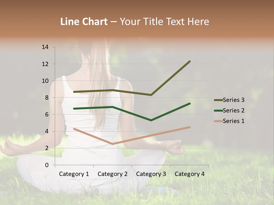 Female Summer Lotus PowerPoint Template