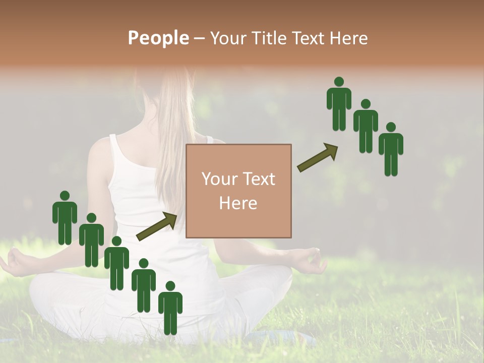 Female Summer Lotus PowerPoint Template