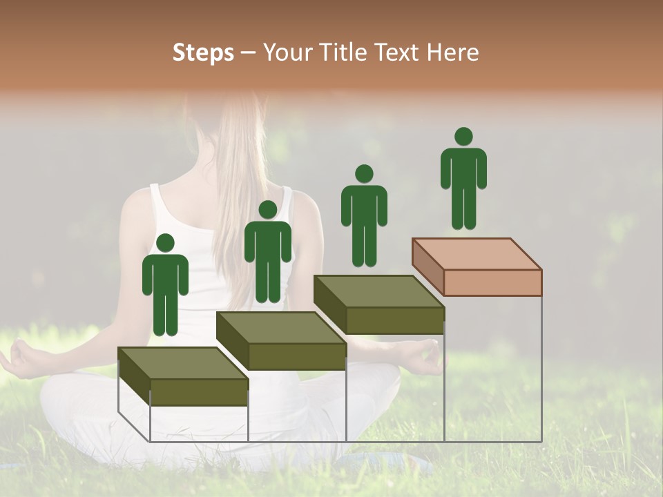 Female Summer Lotus PowerPoint Template