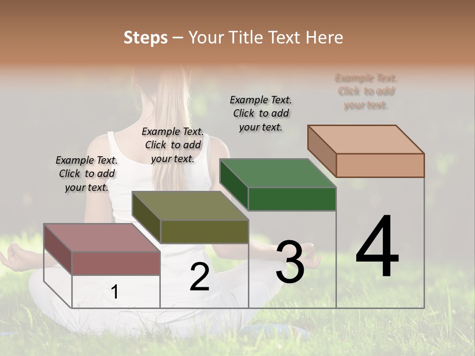 Female Summer Lotus PowerPoint Template