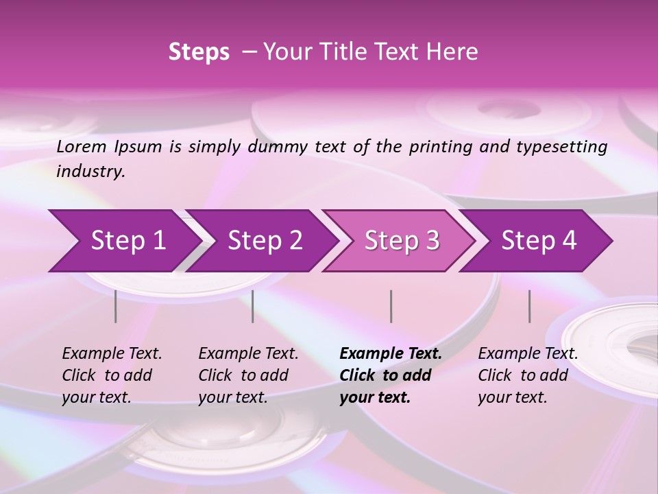 Background Made Stack PowerPoint Template