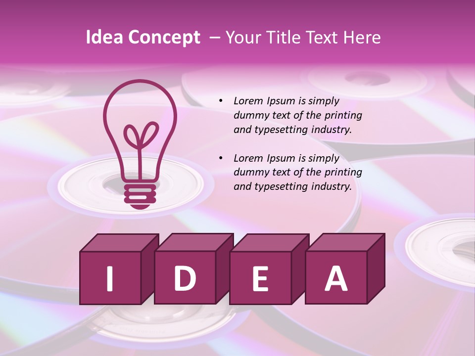 Background Made Stack PowerPoint Template