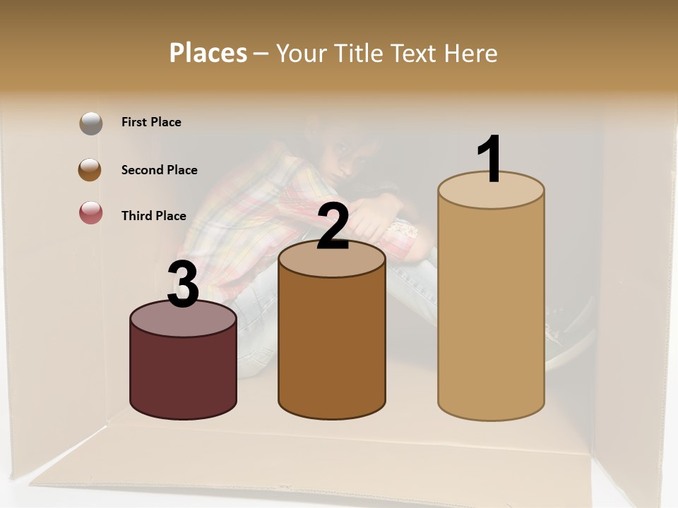 Test Female World PowerPoint Template