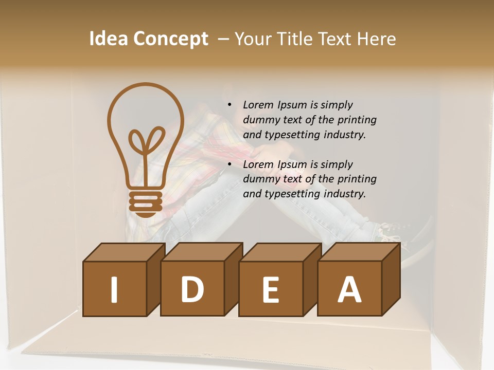 Test Female World PowerPoint Template