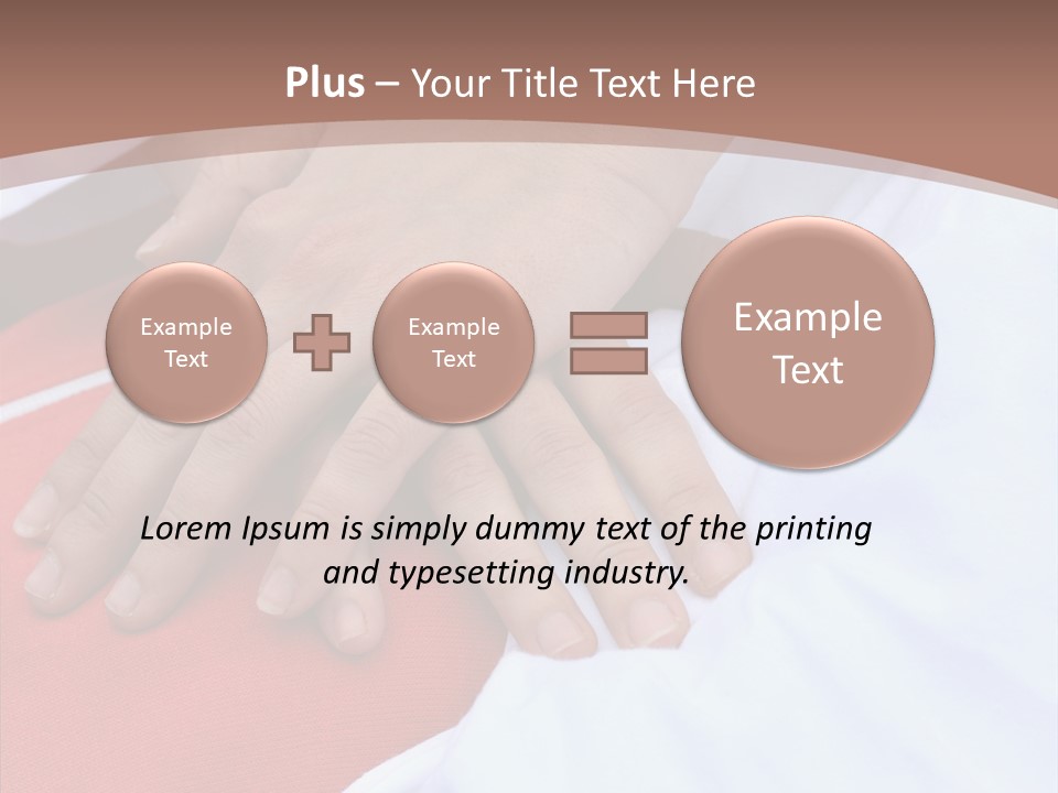 Attack Lung Stress PowerPoint Template