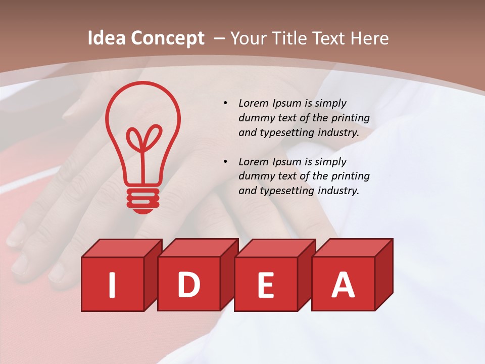 Attack Lung Stress PowerPoint Template