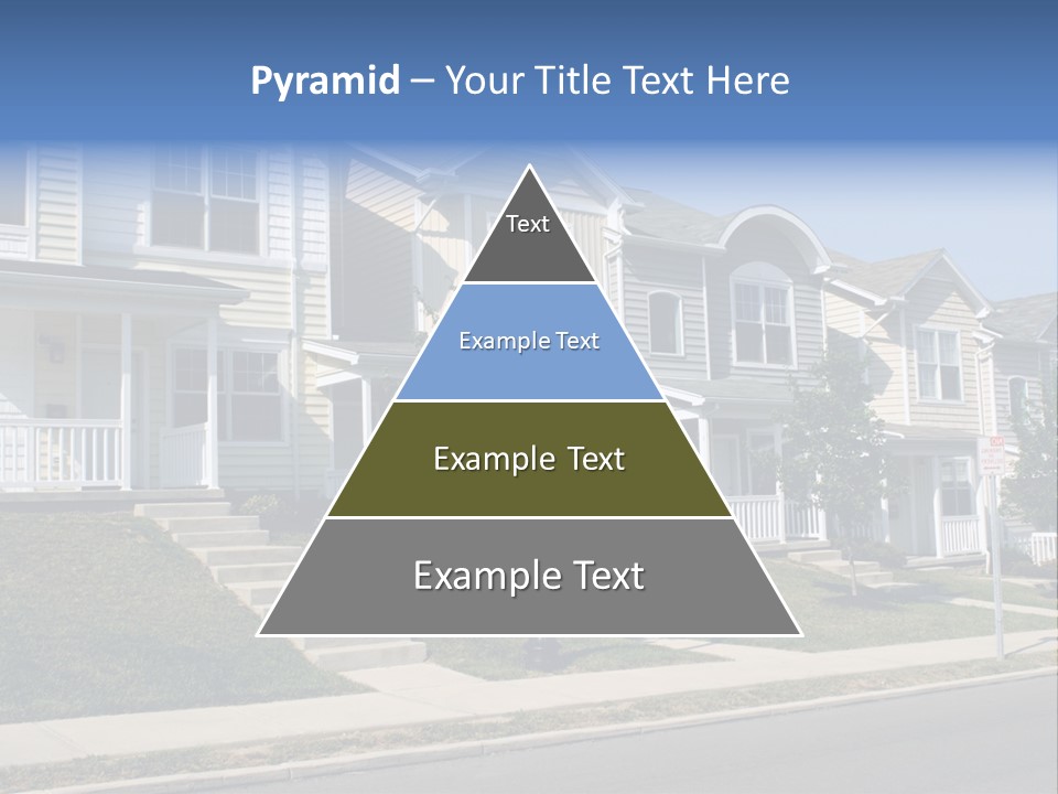 Housing Front Estate PowerPoint Template