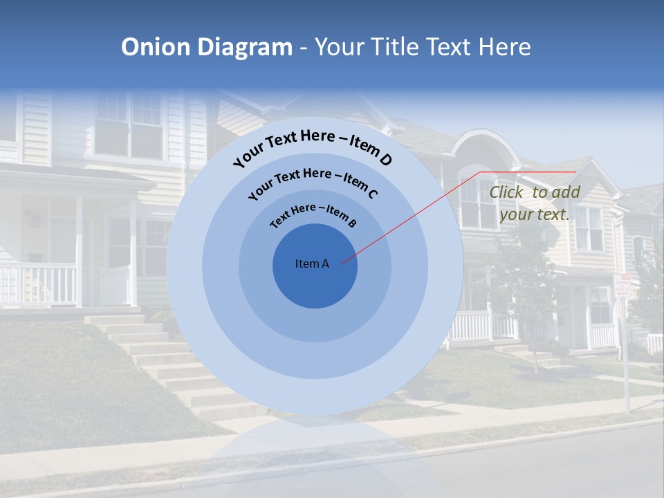 Housing Front Estate PowerPoint Template