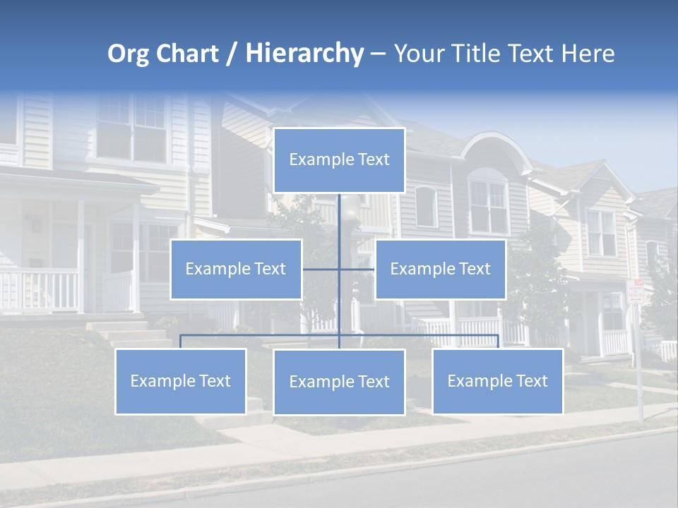 Housing Front Estate PowerPoint Template