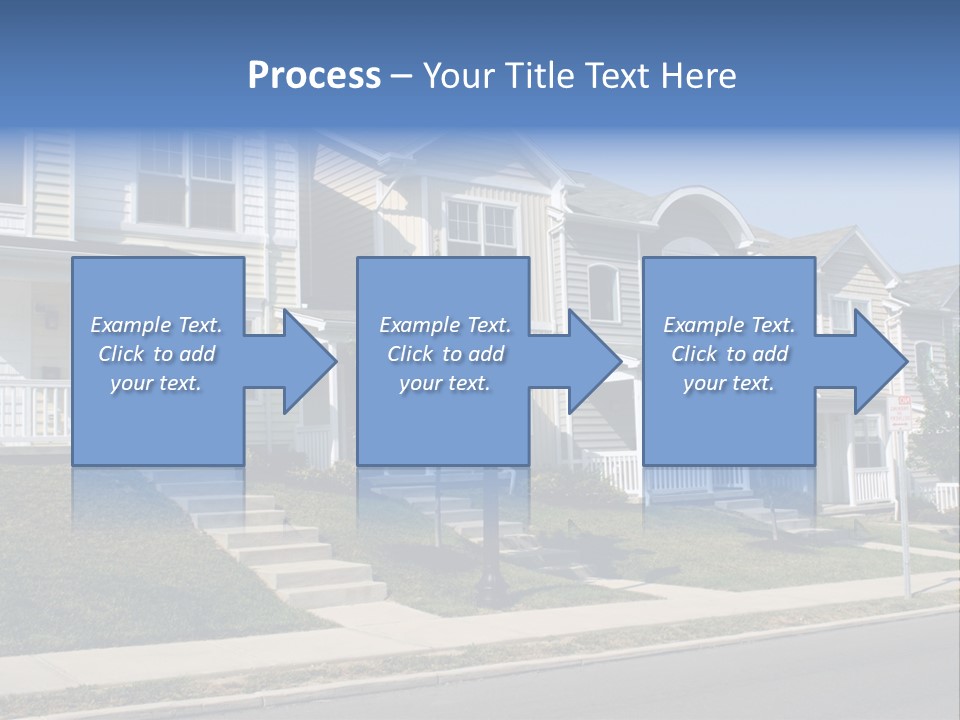 Housing Front Estate PowerPoint Template
