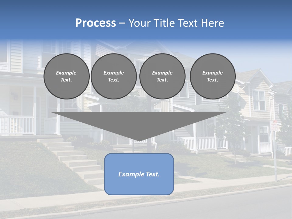 Housing Front Estate PowerPoint Template