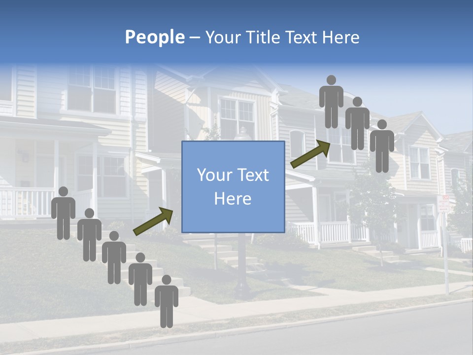 Housing Front Estate PowerPoint Template