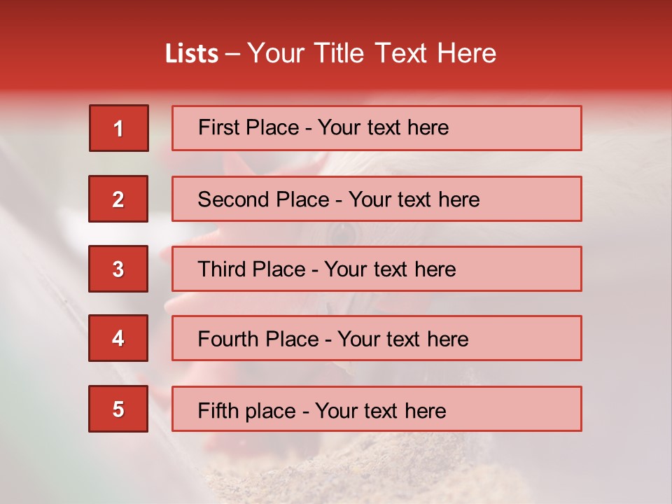 Farm Comb Rooster PowerPoint Template