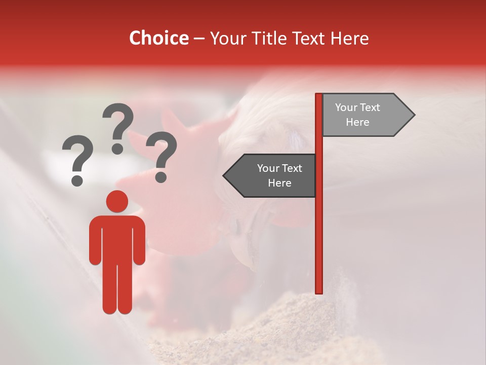 Farm Comb Rooster PowerPoint Template