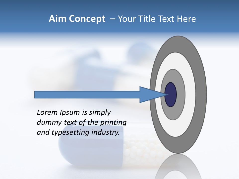 Narcotic White Doctor PowerPoint Template