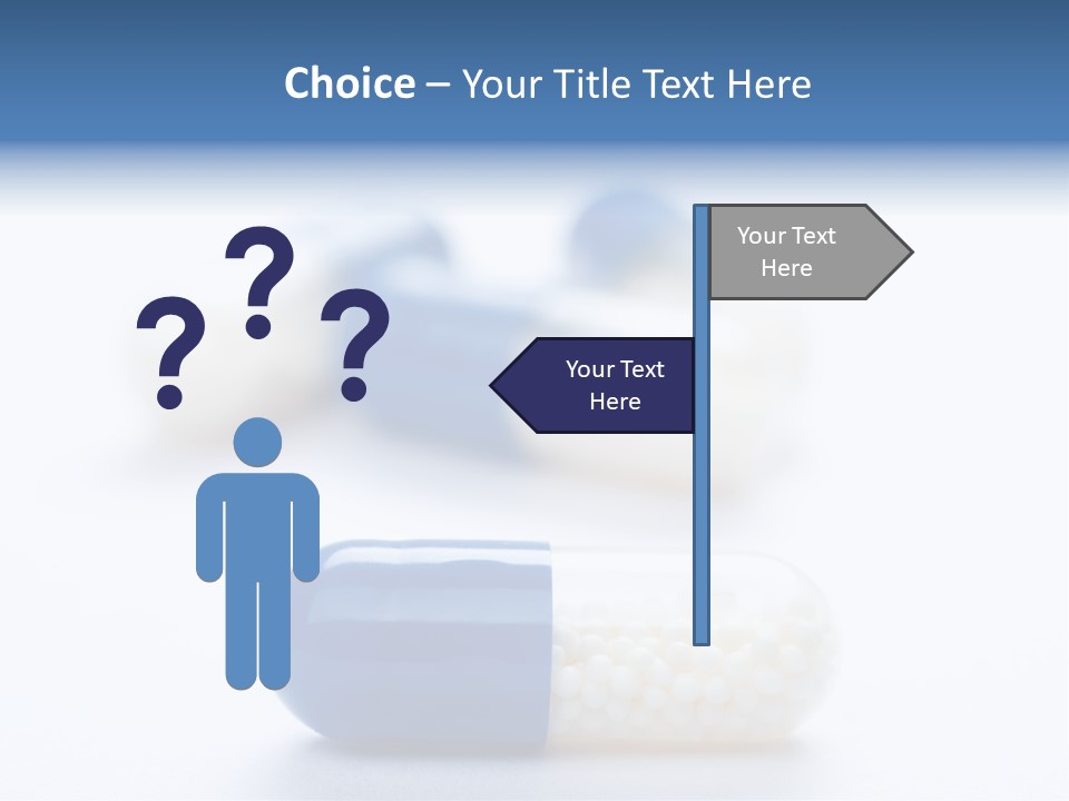 Narcotic White Doctor PowerPoint Template