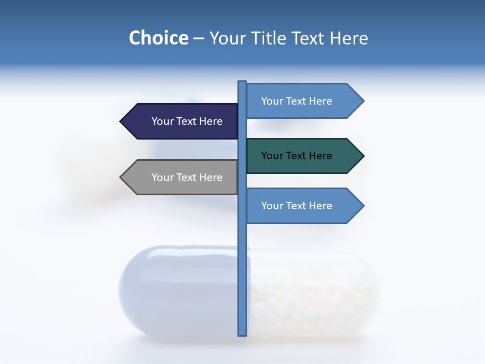 Narcotic White Doctor PowerPoint Template