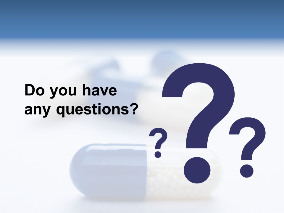 Narcotic White Doctor PowerPoint Template