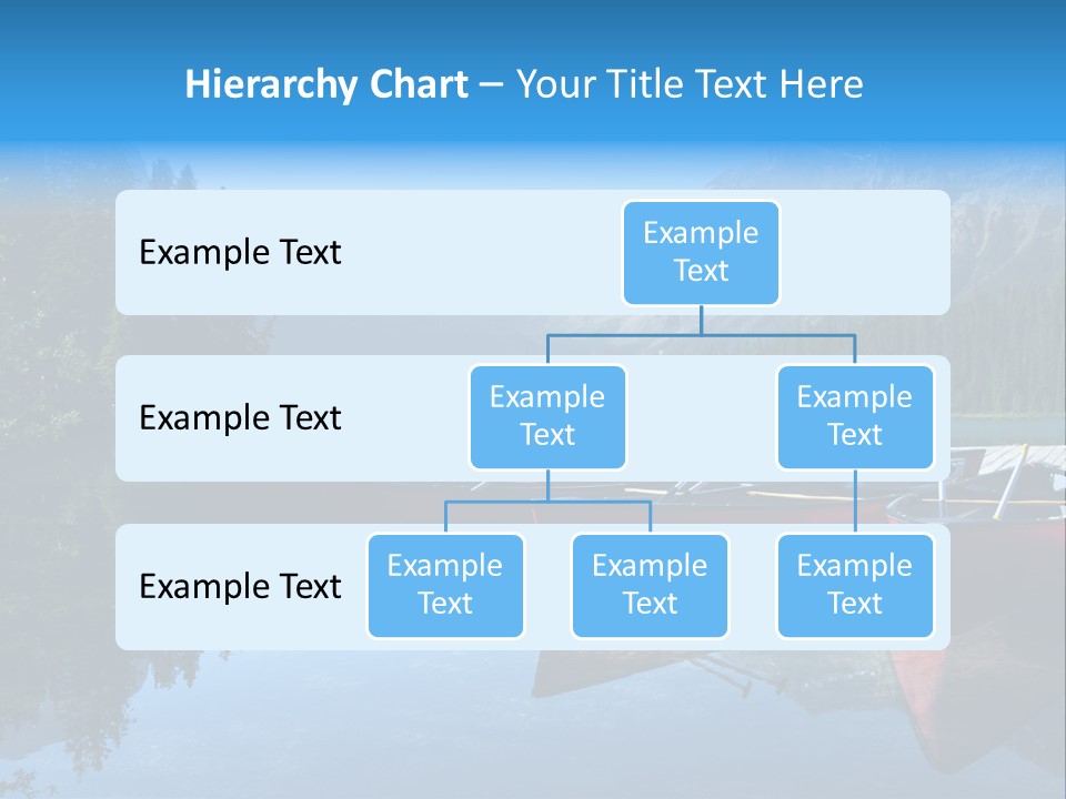 Outdoors Small Crafts Banff National Park PowerPoint Template