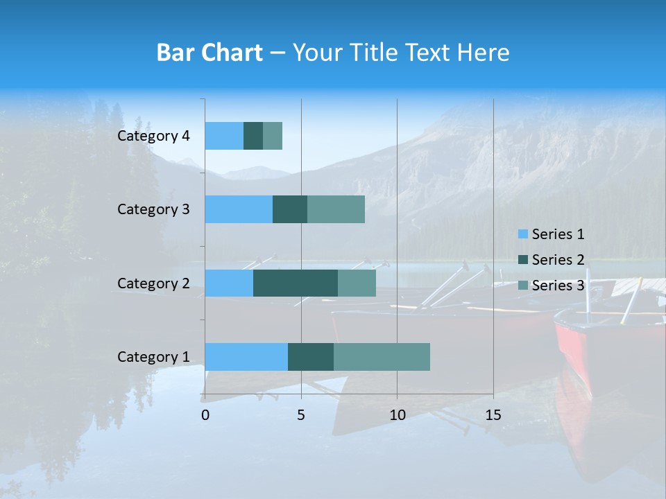 Outdoors Small Crafts Banff National Park PowerPoint Template