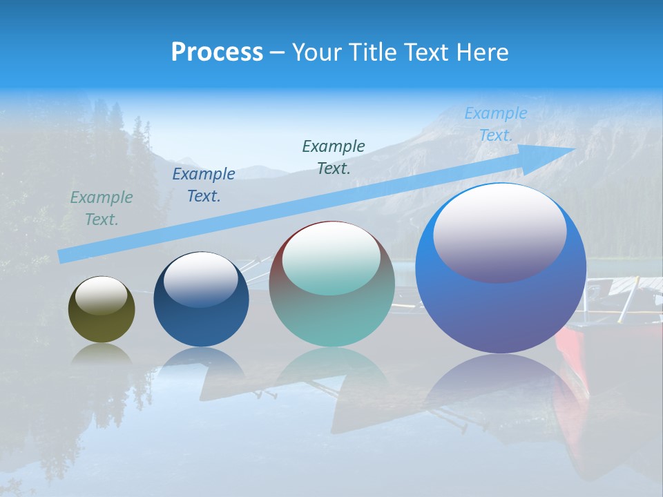 Outdoors Small Crafts Banff National Park PowerPoint Template