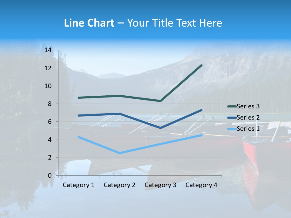 Outdoors Small Crafts Banff National Park PowerPoint Template