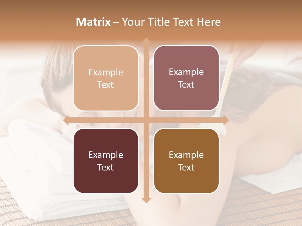 Natural Female Cream PowerPoint Template