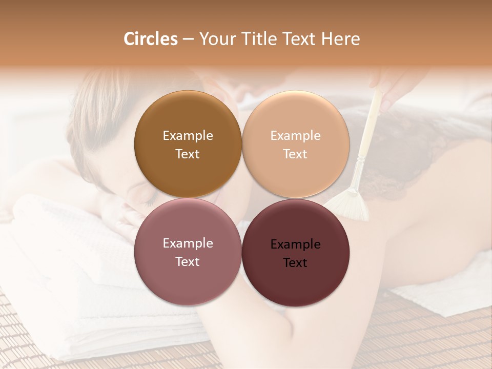 Natural Female Cream PowerPoint Template