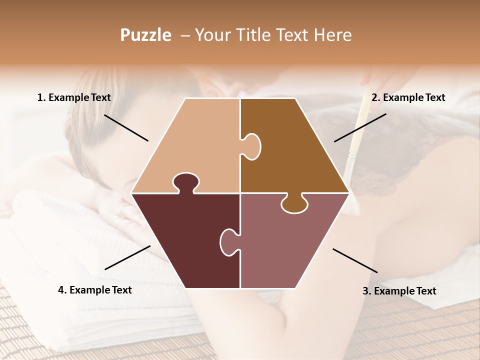 Natural Female Cream PowerPoint Template