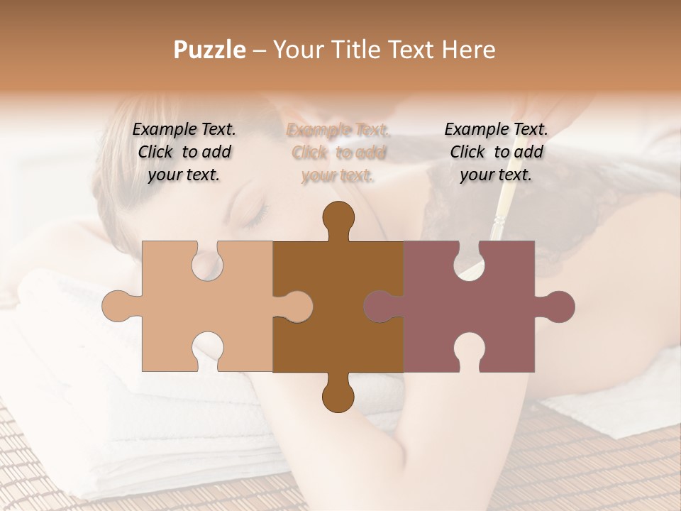 Natural Female Cream PowerPoint Template