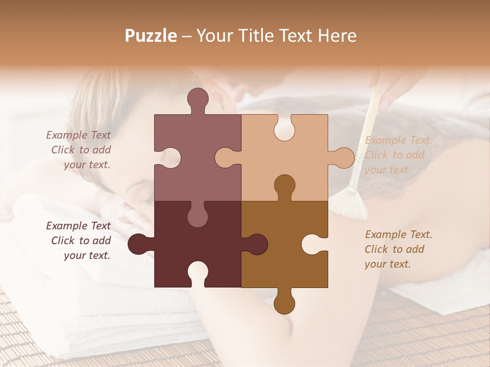 Natural Female Cream PowerPoint Template