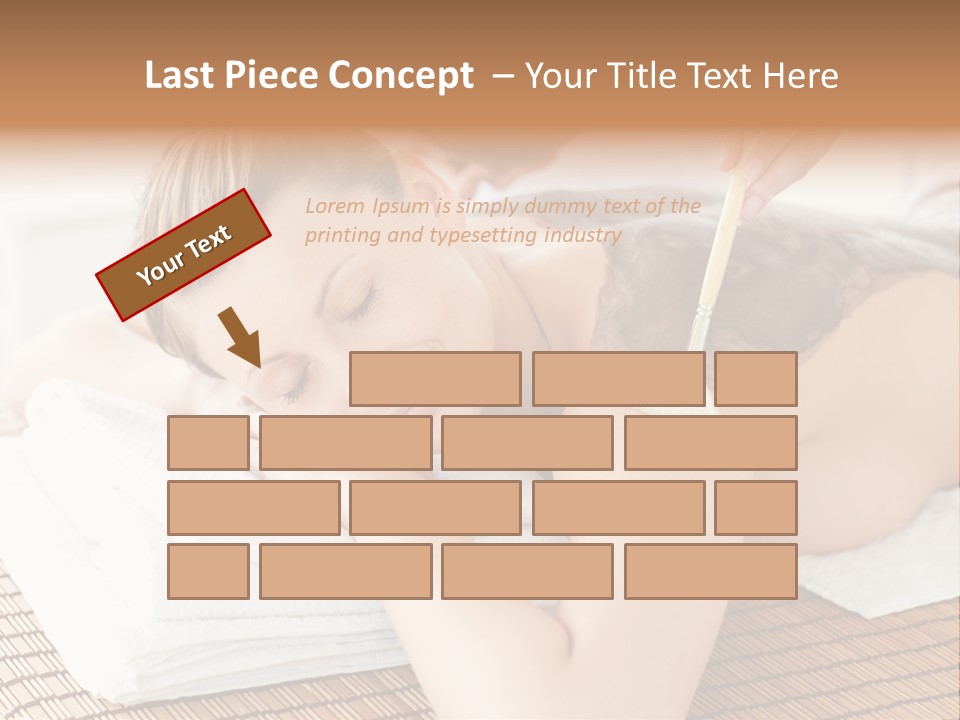 Natural Female Cream PowerPoint Template