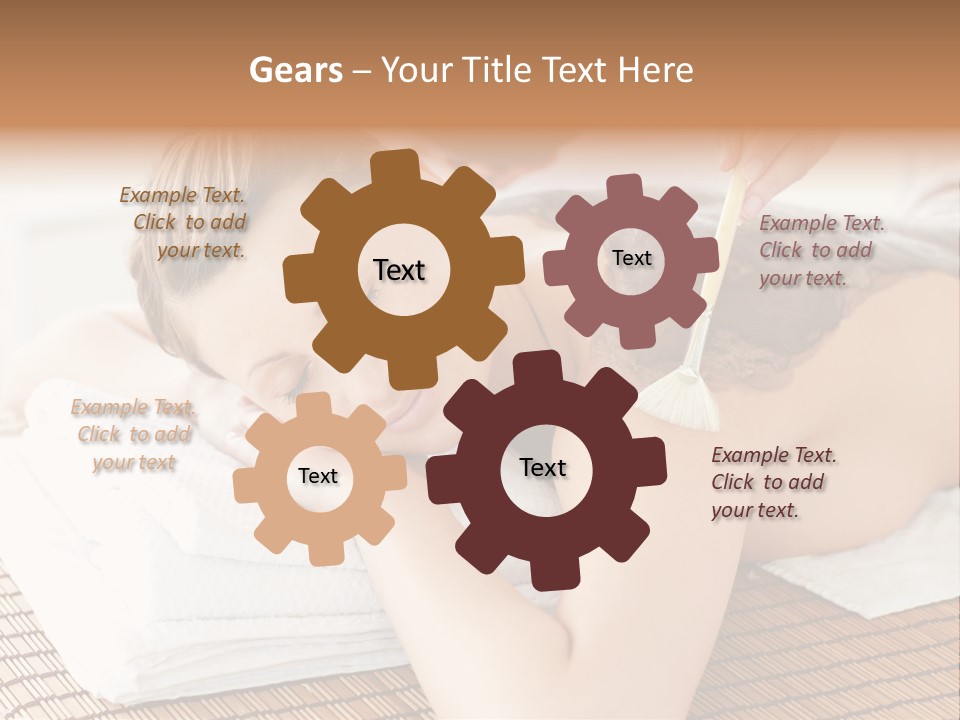 Natural Female Cream PowerPoint Template