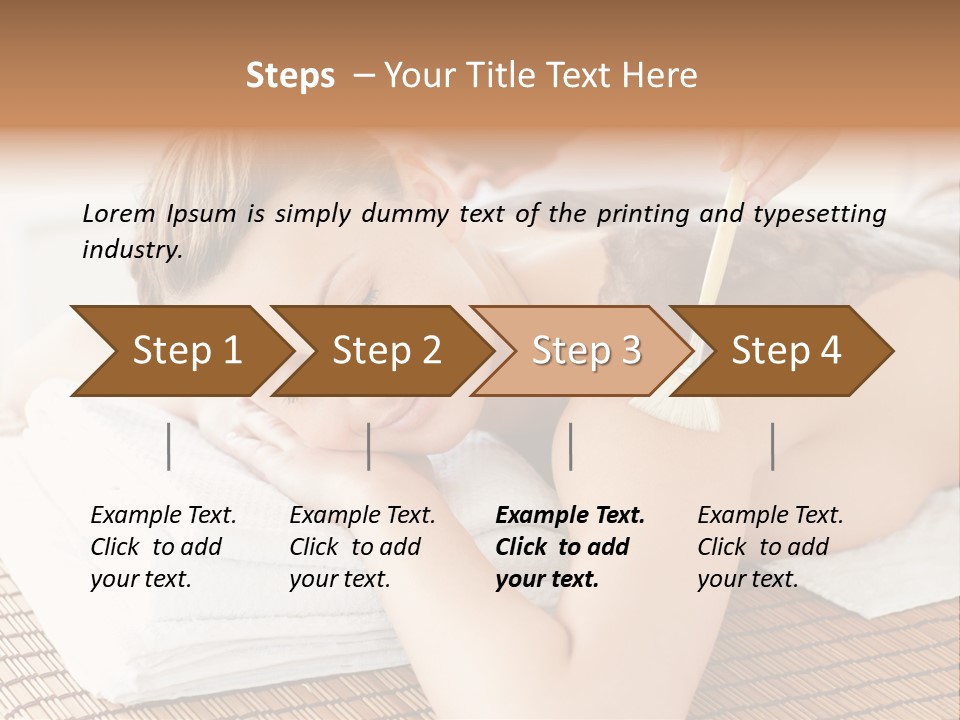 Natural Female Cream PowerPoint Template