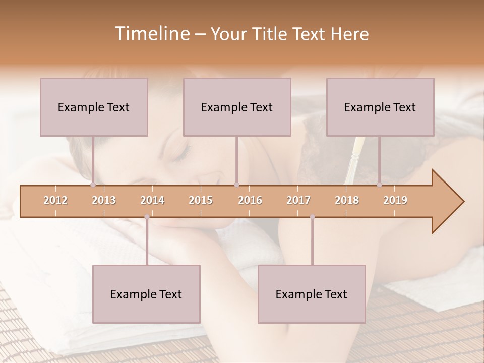 Natural Female Cream PowerPoint Template