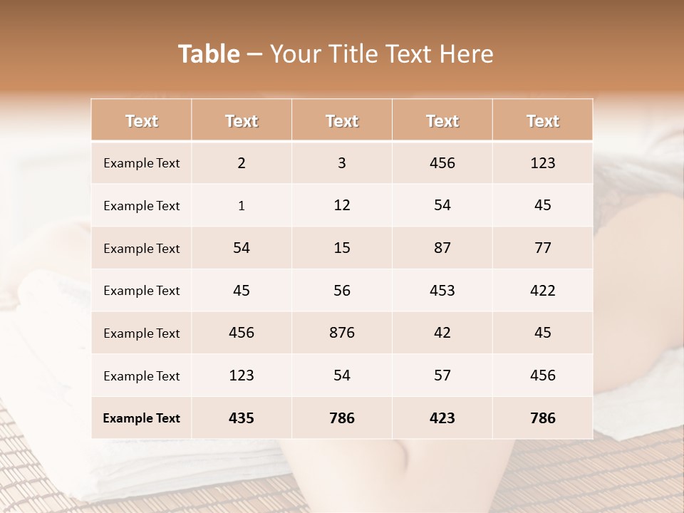 Natural Female Cream PowerPoint Template